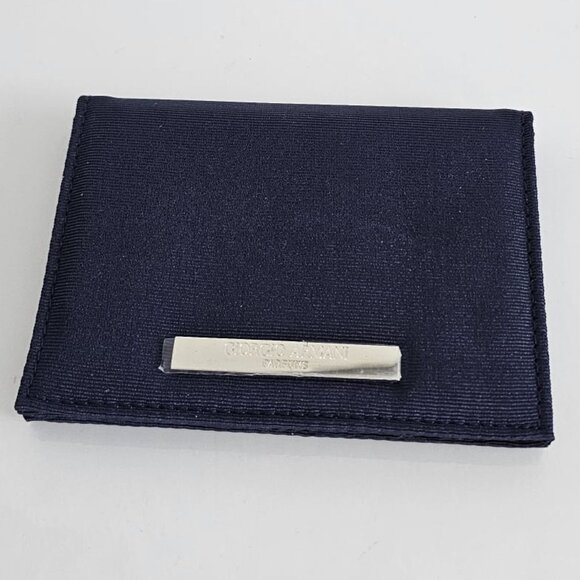 GIORGIO ARMANI CARD HOLDER W MIRROR -NEW!! - Picture 2 of 10